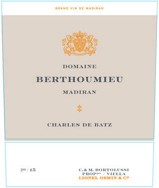 Picture of Madiran Charles de Batz label